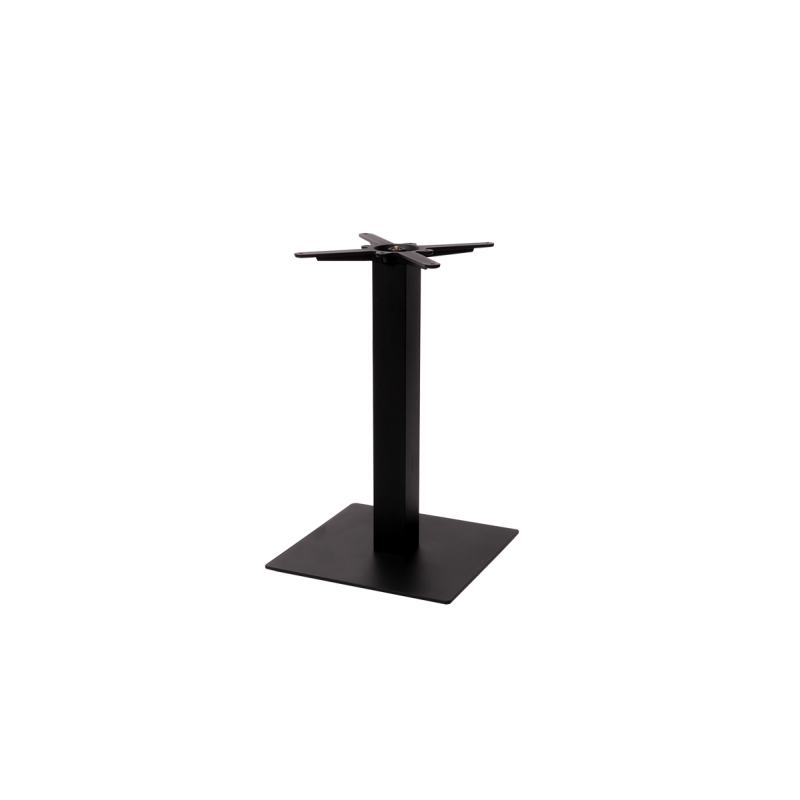 Base de la mesa de café ALFA S 50x50 negro