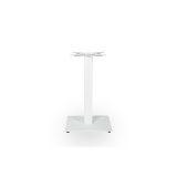 Base de la mesa de café ALFA S 50x50 blanco
