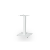 Base de la mesa de café ALFA S 50x50 blanco