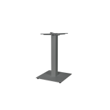 Base de la mesa de café ALFA S 50x50 gris