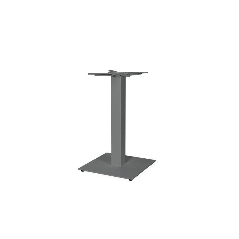 Base de la mesa de café ALFA S 50x50 gris