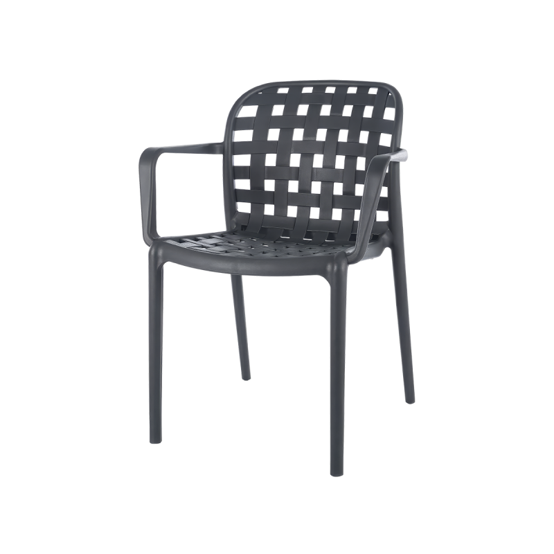 Silla para terraza de bar FILO antracita