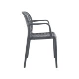 Silla para terraza de bar FILO antracita