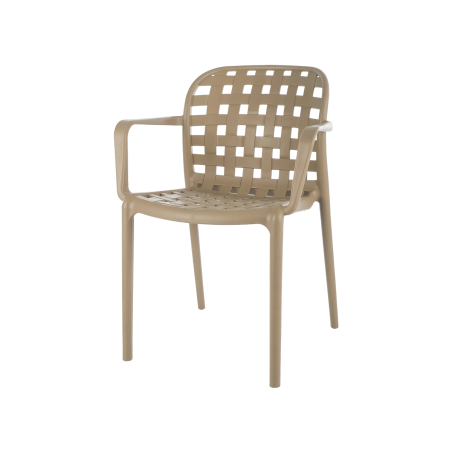 Silla para terraza de bar FILO beige