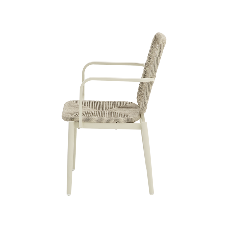 La Silla De Ratán Técnico DIEGO beige claro