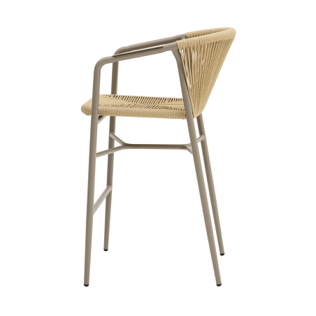 La Silla De Ratán Técnico LUIGI BAR beige