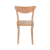 La silla de restaurante de madera BOOMERANG natural
