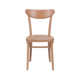 La silla de restaurante de madera BOOMERANG natural