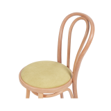 La silla de restaurante de madera MONET 18 asiento color pistacho