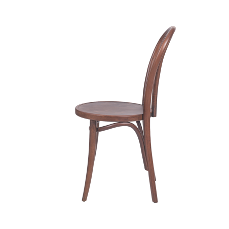 La silla de restaurante de madera MONET 18 Nogal