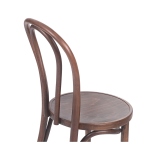 La silla de restaurante de madera MONET 18 Nogal