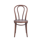 La silla de restaurante de madera MONET 18 Nogal