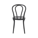 La silla de restaurante de madera MONET 18 Negro