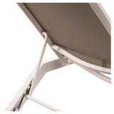 Tumbona de piscina de aluminio RIVIERA beige