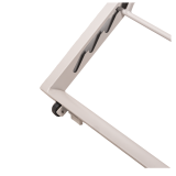 Tumbona de piscina de aluminio RIVIERA beige