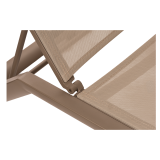 Tumbona de piscina de aluminio RIVIERA champán