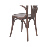 La silla de restaurante de madera LEGEND ARM nogal