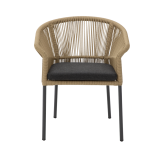 Silla de technoratán AUGUSTO beige oscuro