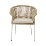 Silla de tecnorratán AUGUSTO beige