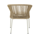 Silla de tecnorratán AUGUSTO beige