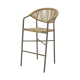 La Silla De Ratán Técnico CESARE BAR beige