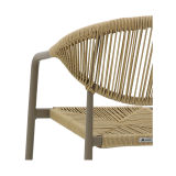 La Silla De Ratán Técnico CESARE BAR beige