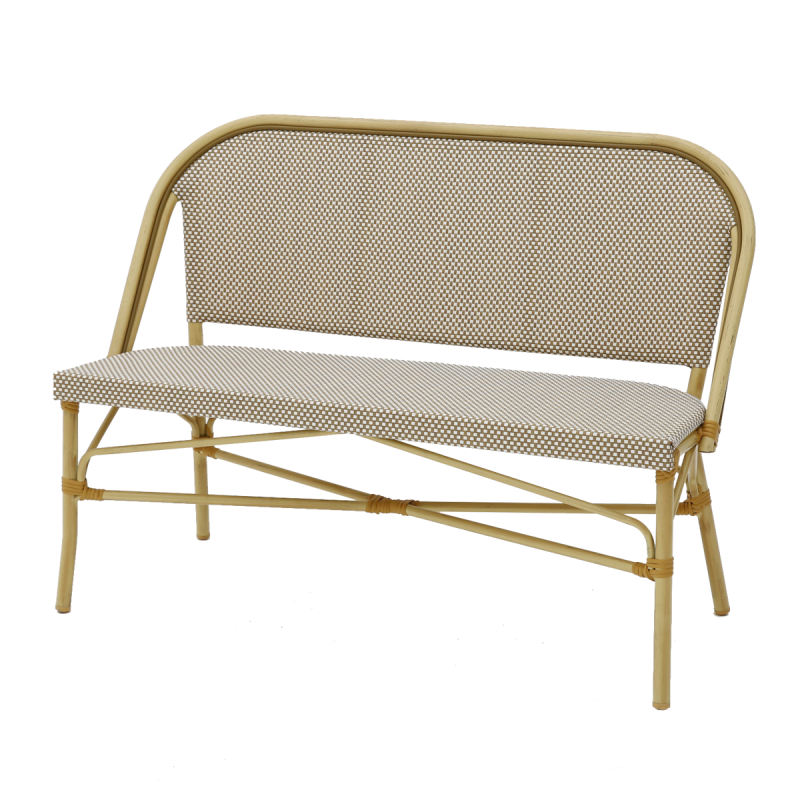 El banco MATTEO BENCH beige