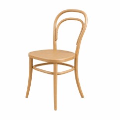 La silla de restaurante de madera ICONIC natural