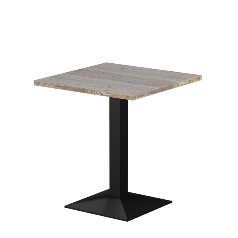 Mesa Da Bistro GIZA 68x68 roble cortona con canto Light Wood