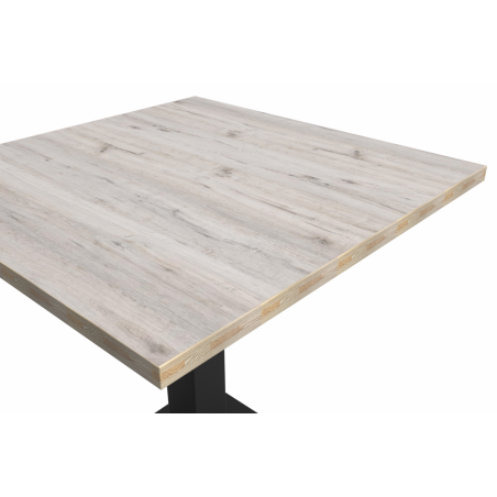 Mesa Da Bistro GIZA 68x68 roble cortona con canto Light Wood