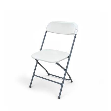 Catering silla plegable POLY 7 blanco
