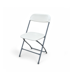 Catering silla plegable POLY 7 blanco