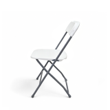 Catering silla plegable POLY 7 blanco