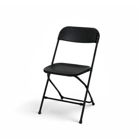 Catering silla plegable POLY 7 negro