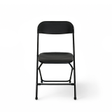 Catering silla plegable POLY 7 negro