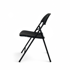 Catering silla plegable POLY 10 negra