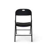 Catering silla plegable POLY 10 negra