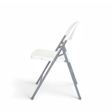 Catering silla plegable POLY 10 blanca