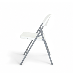 Catering silla plegable POLY 10 blanca