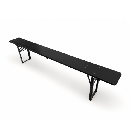 Juego de cervecería WOODY SOLID 220x70 negro