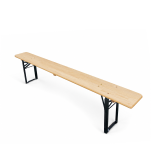 Juego de cervecería WOODY SOLID 220x70 pino