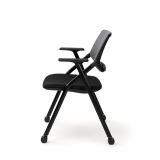 Silla de formación OPTIMA CA negro y gris
