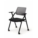 Silla de formación OPTIMA CA negro y gris