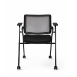 Silla de formación OPTIMA CA negro y gris