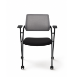 Silla de formación OPTIMA CA negro y gris