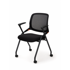 Silla de formación ERGON negra