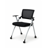 Silla de formación FLOW negro-gris