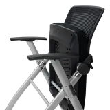 Silla de formación FLOW negro-gris