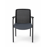 Silla de formación FORMO negro y gris