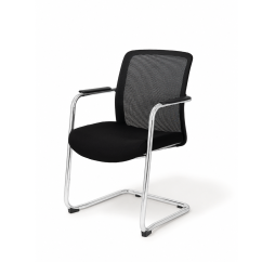 Silla de formación QUADRA negra
